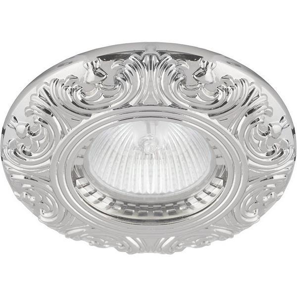 

Встраиваемый светильник круглый Donolux N1555 N1553-Chrome, Хром, N1555 N1553-Chrome