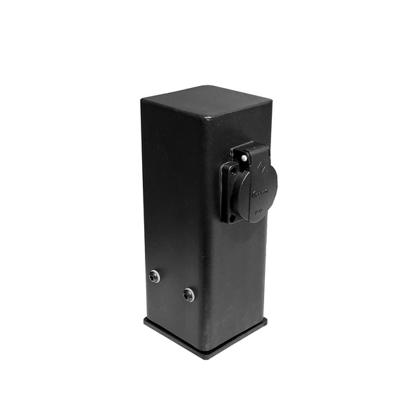 

Уличная розетка 3600Вт Dorolight Frank OPS200-200ST-H-BK, Черный, Frank OPS200-200ST-H-BK