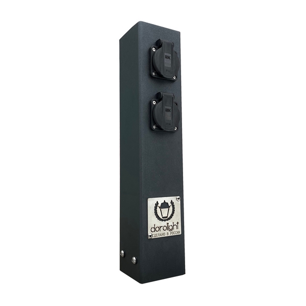 

Уличная розетка 5900Вт Dorolight Frank OPS201-400ST-H-GF, Графитовый, Frank OPS201-400ST-H-GF