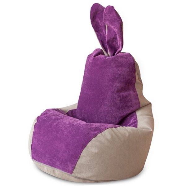

Кресло мешок Dreambag Зайчик Серо-Фиолетовый (Классический) 19191, 19191