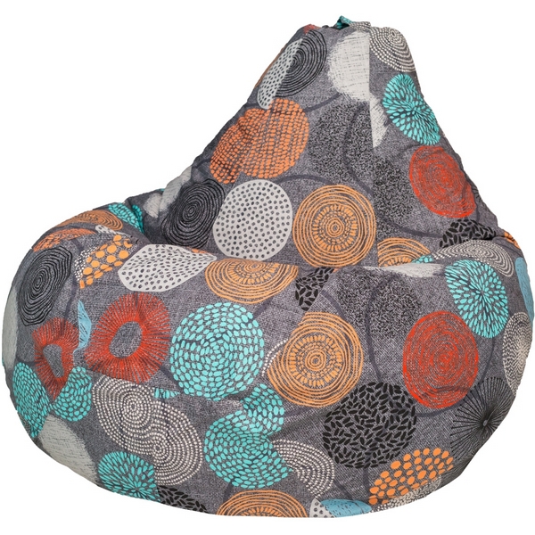 

Кресло мешок Dreambag Груша Рингс (XL, Классический) 5006521, Серый, 5006521