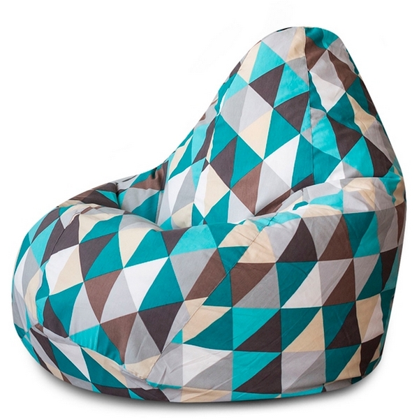 

Кресло мешок Dreambag Груша Изумруд (2XL, Классический) 5007431, Голубой, 5007431