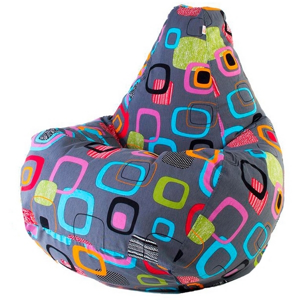 

Кресло мешок Dreambag Груша Мумбо (3XL, Классический) 5007741, Серый, 5007741