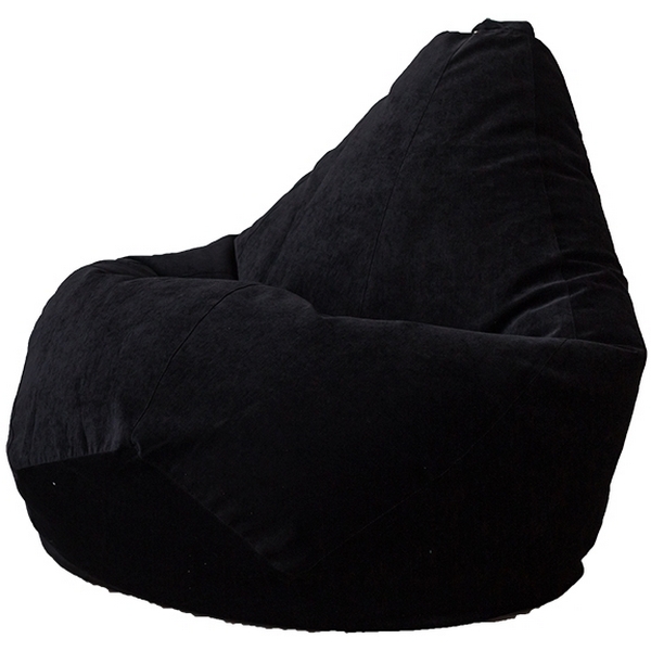 

Кресло мешок Dreambag Груша Черный Микровельвет (2XL, Классический) 5012431, 5012431