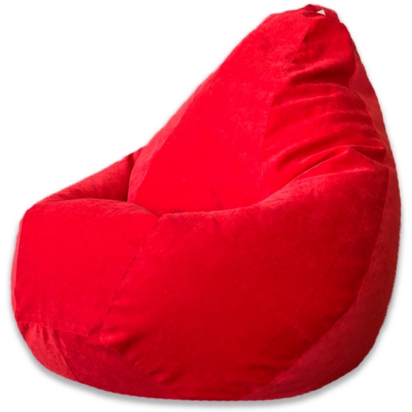 

Кресло мешок Dreambag Груша Красный Микровельвет (3XL, Классический) 5013441, 5013441