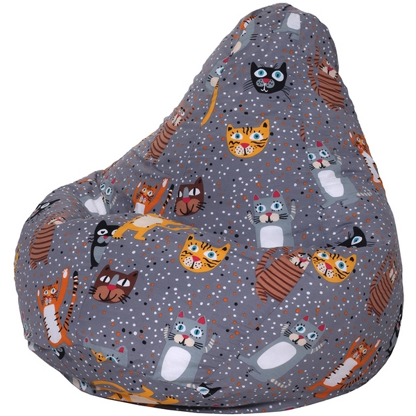 

Кресло мешок Dreambag Груша Cats (2XL, Классический) 5024931, 5024931