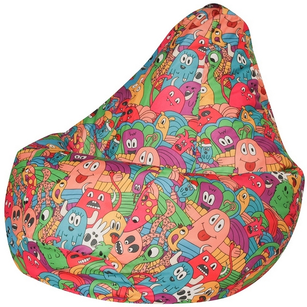 

Кресло мешок Dreambag Груша Happy (L, Классический) 5027811, Розовый, 5027811