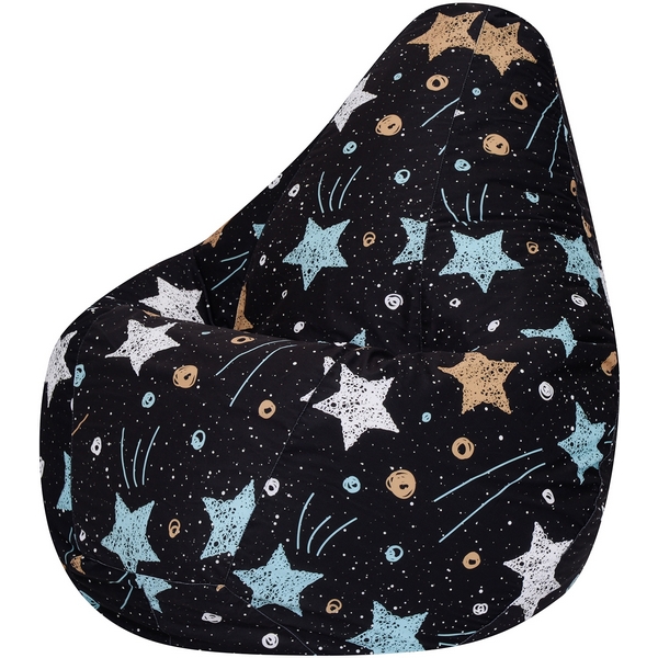

Кресло мешок Dreambag Груша Star (XL, Классический) 5032321, Черный, 5032321
