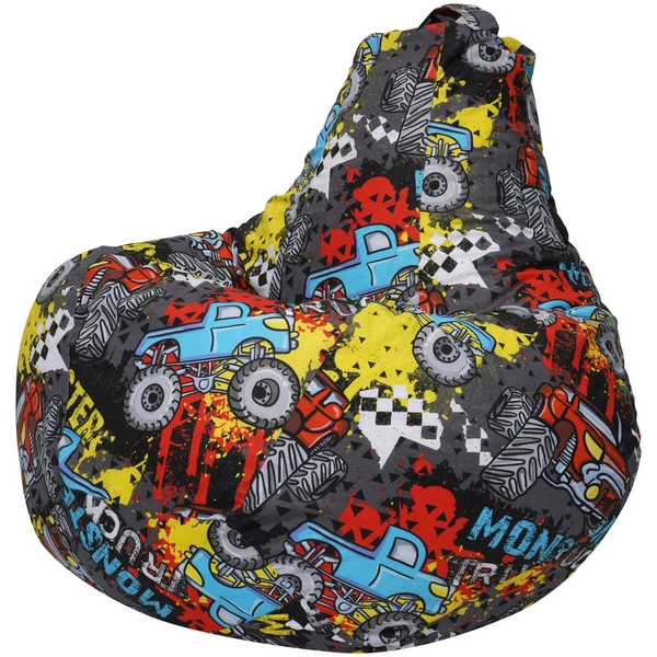 

Кресло мешок Dreambag Груша Truck (2XL, Классический) 5033731, Серый, 5033731