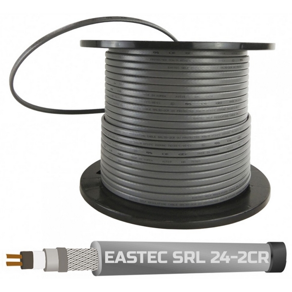 

Саморегулирующийся греющий кабель EASTEC SRL 24-2 CR (экранированный) (EASTEC), EASTEC SRL EASTEC SRL 24-2 CR