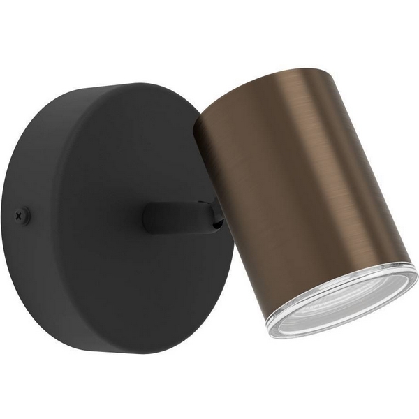 Изображение товара Спот Eglo Consuma 1 300587 1X5W(GU10) IP44 сталь бронзовый черный Изображение товара Спот Eglo Consuma 1 300587 1X5W(GU10) IP44 сталь бронзовый черный