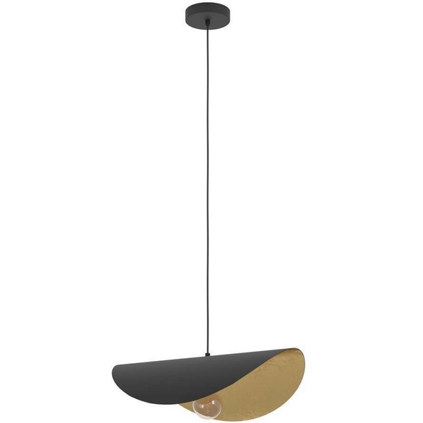 

Подвесной светильник Eglo Saceda 390393 1x40W(E27) сталь, черный, золотой, Saceda 390393