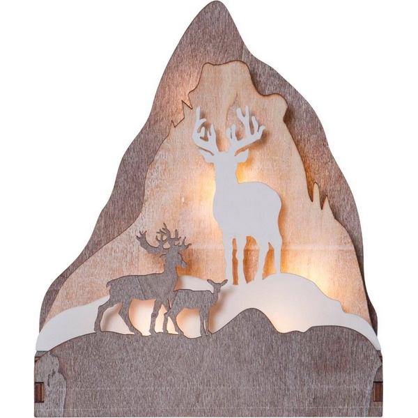 

Световая фигура на батарейках с выключателем Eglo FAUNA 410412, Коричневый, FAUNA 410412