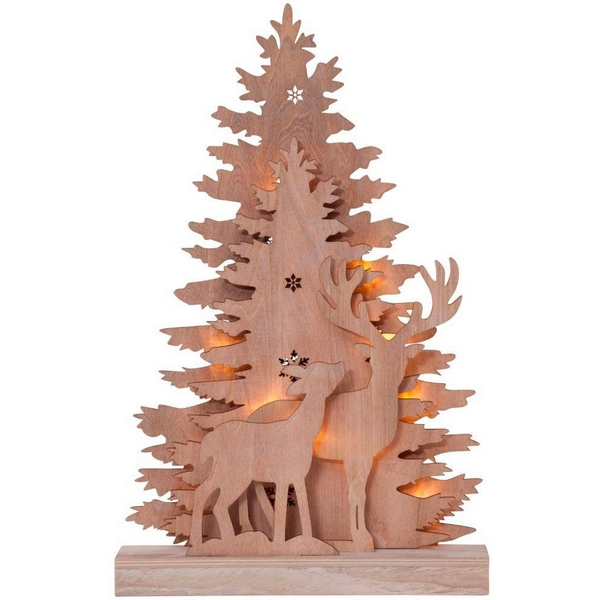 

Световая фигура светодиодная на батарейках Eglo FAUNA 410416, Коричневый, FAUNA 410416