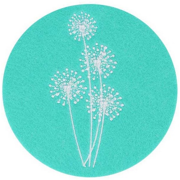 

Салфетка для сервировки декоративная (плейсмат) Eglo Andasibe 420158 B3, D100, полиэстер, бирюзовый, Andasibe 420158