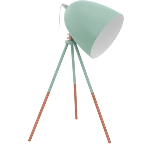 

Интерьерная настольная лампа Eglo Dundee 49337, Голубой, Dundee 49337