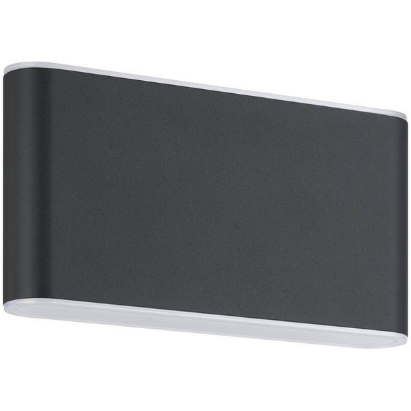 

Архитектурная подсветка светодиодная Eglo Grutti 901026 2X6W (LED), 3000K, 4000K, 6500K IP65 алюминий, антрацитовый/пластик полупрозрачный, Черный, Grutti 901026