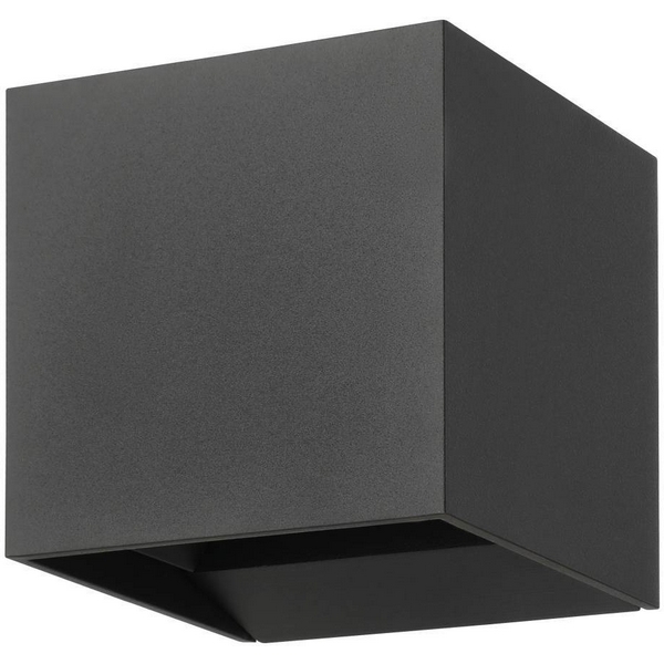Изображение товара Архитектурная подсветка светодиодная Eglo Calpino 3 901065 2X2,8W (LED) 3000K литой алюминий антрацитовый/прозрачное стекло