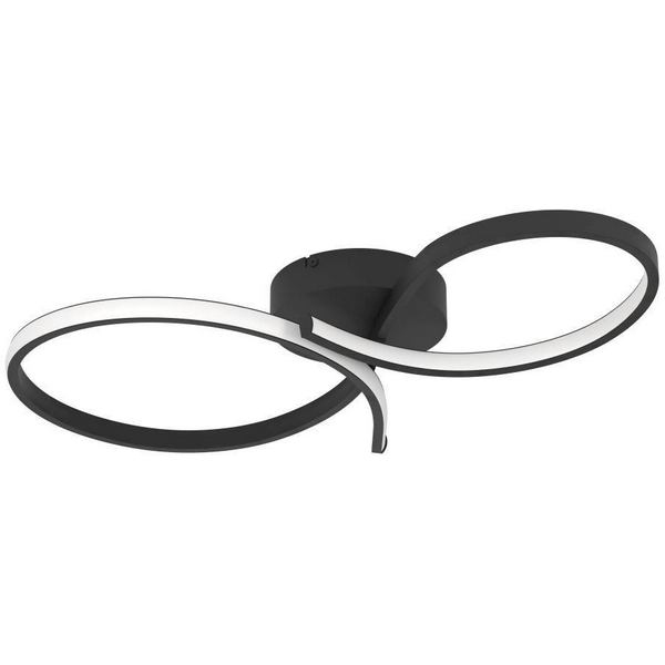 

Потолочная люстра светодиодная Eglo Serpins 901266 21W(LED), алюминий, сталь, черный, пластик, белый, 3000K, Serpins 901266