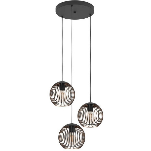 

Подвесной светильник Eglo Almanzora 901871 шарики, Черный, Almanzora 901871