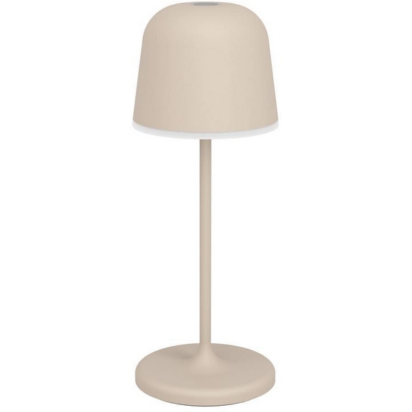 

Настольная лампа Eglo Mannera-S 901881 аккум. сенсорн. димм. 1,8W(LED), IP54, 170lm, алюминий, сталь, песочный/пластик, белый, Бежевый, Mannera-S 901881
