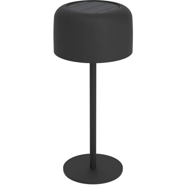 

Настольная лампа с диммером Eglo Roccanova 901889 на солн. батарее сенсорн. 2,8W(LED), IP44, 3000K, 270lm, сталь, черный, Roccanova 901889
