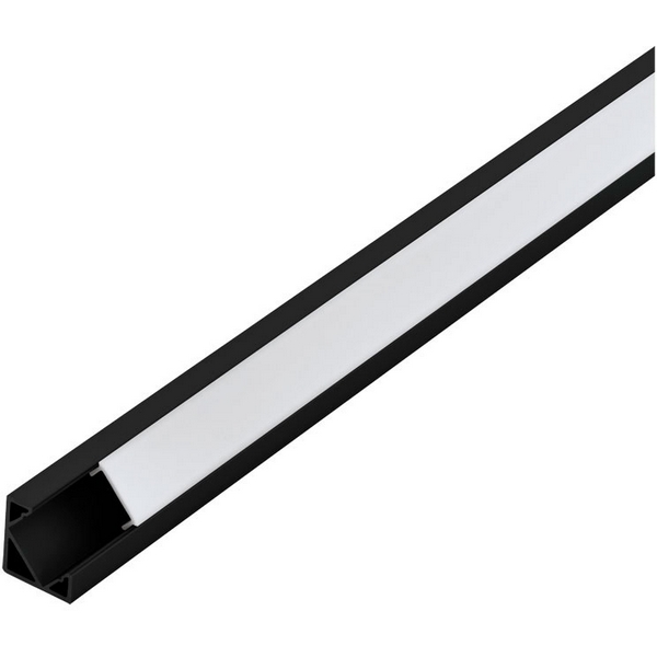 

Профиль для светодиодной ленты Corner Profile 2 98964 (Eglo), Черно-белый, Corner Profile 2 98964