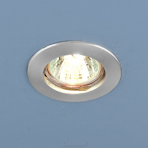 

Встраиваемый светильник 863A SS (сатин. серебро) (Elektrostandard), Хром, 863 863 MR16 SCH хром сатинированный