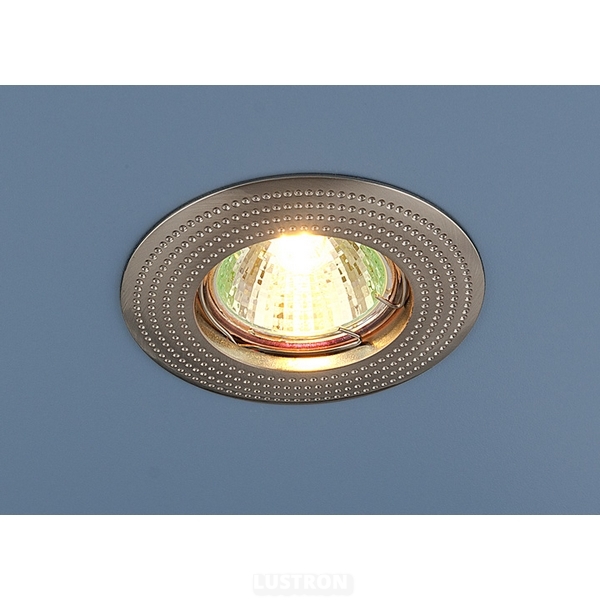 

Встраиваемый светильник (сатинированный никель) Elektrostandard 601 MR16 SN сатин никель, 601 MR16 SN сатин никель