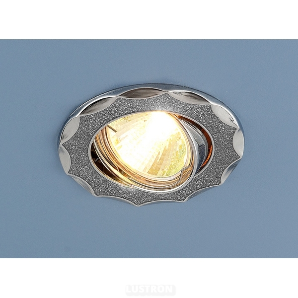 Встраиваемый светильник 612A SH SL (серебро блеск/хром) (Elektrostandard)