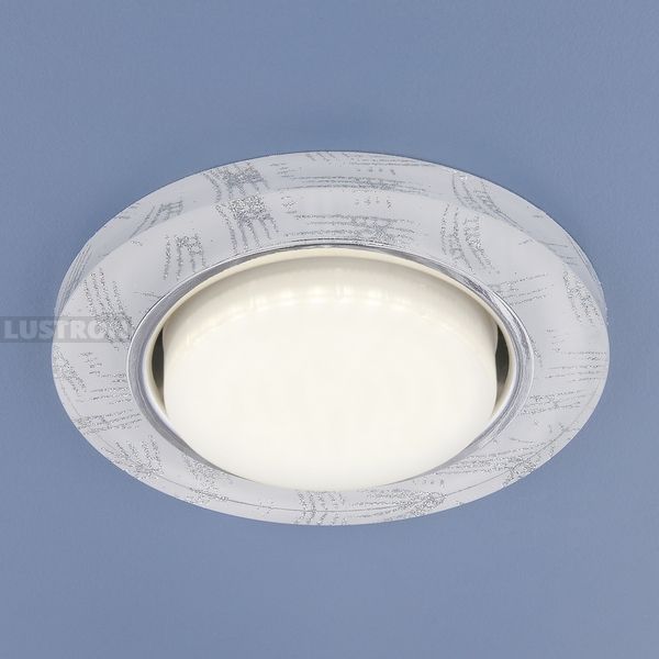 

Встраиваемый светильник WH/SL белый/серебро Elektrostandard 1062 GX53, 1062 1062 GX53 WH/SL белый/серебро