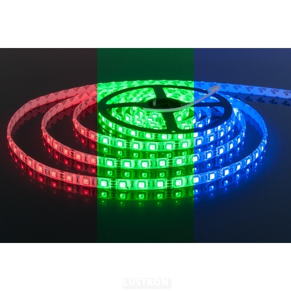

Светодиодная лента 12V 60Led 14,4W IP65 Elektrostandard 5050 RGB, 5м (5 шт.), 12V 14,4W Лента светодиодная 12V 14,4W 60Led 5050 IP65 RGB, 5м