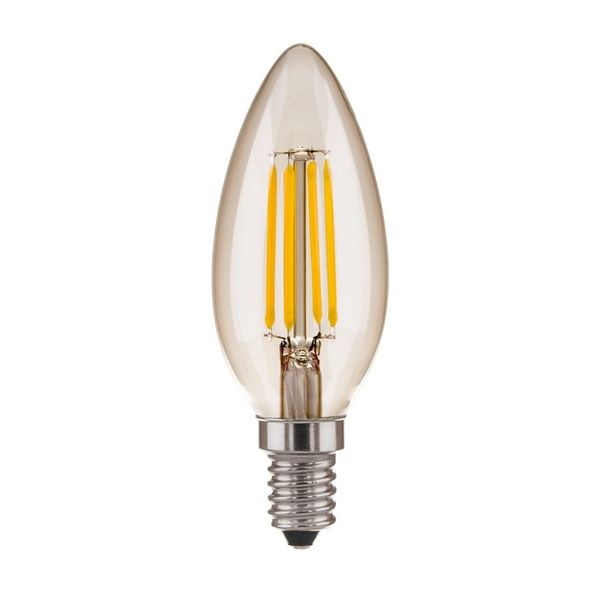 

Светодиодная лампочка 7W 3300K E14 (C35 прозрачный) Elektrostandard BLE1411, Свеча F BLE1411