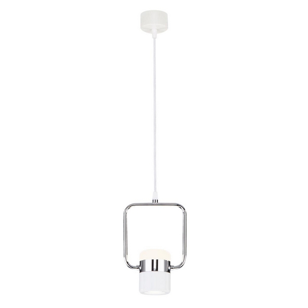 

Подвесной светильник светодиодный 50165/1 LED (Elektrostandard), Белый, Oskar 50165/1 LED хром/белый