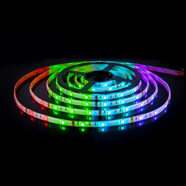 

Светодиодная лента SLS 01 IP Elektrostandard Набор светодиодной ленты 12V 14,4W 60Led 5050 IP20 RGB, 5м (5 шт.), Набор светодиодной ленты 12V 14,4W 60Led 5050 IP20 RGB, 5м