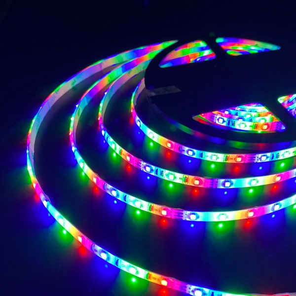 

Светодиодная лента 12V 60Led 4,8W IP65 Elektrostandard 2835 RGB, 5м (5 шт.), 12V 4,8W Лента светодиодная 12V 4,8W 60Led 2835 IP65 RGB, 5м