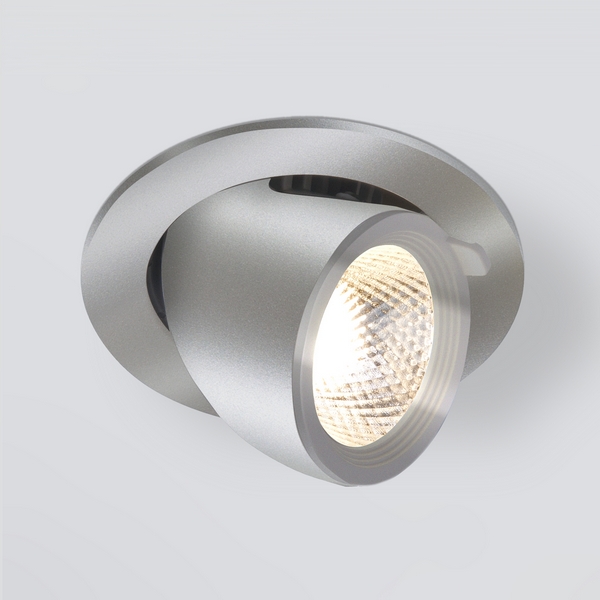 

Встраиваемый светильник светодиодный Elektrostandard 9918 LED 9W 4200K серебро, Osellu 9918 LED 9W 4200K серебро