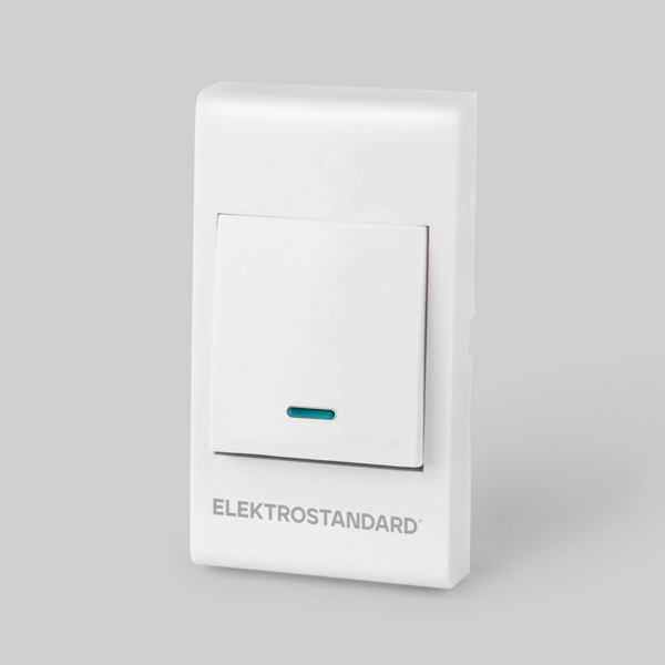 

Кнопка звонка 26021/00 Elektrostandard Wired белый, Wired 26021/00 белый
