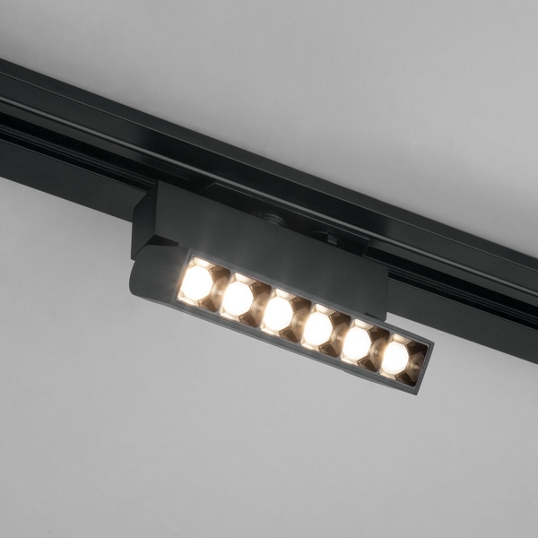

Трековый светильник светодиодный однофазный 220V черный 10W 4200K Elektrostandard Garda 85017/01, Garda 85017/01
