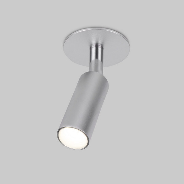 

Точечный светильник светодиодный встраиваемый серебряный 8W 4200K 25039/LED Elektrostandard Diffe серебро, Diffe 25039/LED
