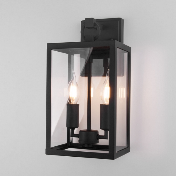 

Настенный светильник под старину IP43 уличный 35150/D Elektrostandard Candle черный, Candle 35150/D черный