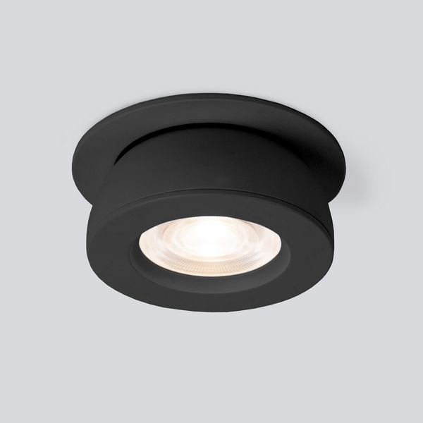 

Встраиваемый светильник светодиодный черный 8W 4200К 25080/LED Elektrostandard Pruno чёрный, Pruno 25080/LED