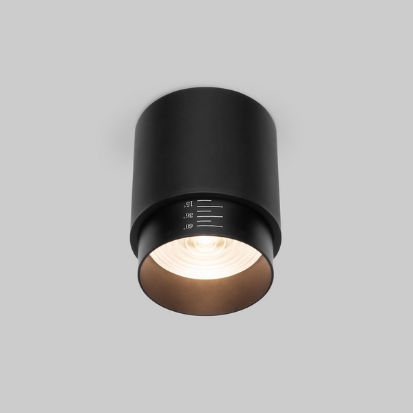

Накладной светильник светодиодный 10W чёрный Elektrostandard Cors 25032/LED, Черный, Cors 25032/LED 10W 4200K чёрный