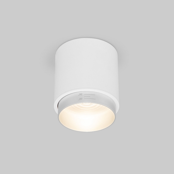 

Накладной светильник светодиодный 10W белый/серебро Elektrostandard Cors 25032/LED, Cors 25032/LED 10W 4200K белый/серебро