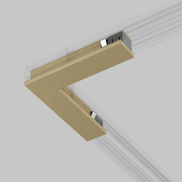 

Угловой коннектор Elektrostandard Line Magnetic Brass Line 85006/00 (латунь), Line Magnetic 85006/00