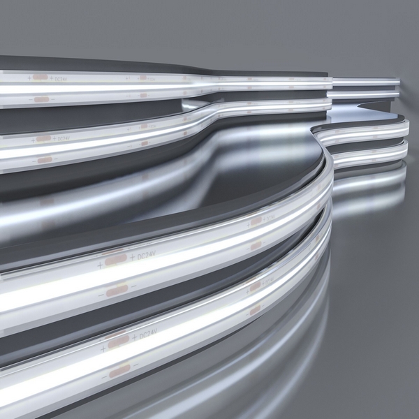 Изображение товара Светодиодная лента Elektrostandard COB 24V 5м IP68 6500K холодный белый