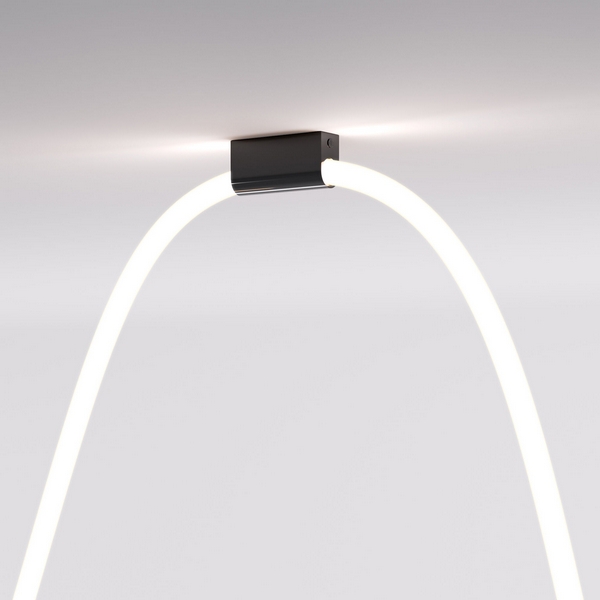 

Накладные крепления для круглого гибкого неона черный Elektrostandard Full light FL 28100, Full light FL 28100