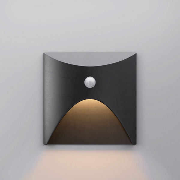 

Подсветка светодиодная для лестниц встраиваемая IP65 Elektrostandard Move 40158/LED 3000K с датчиком движения Черный, Move 40158/LED