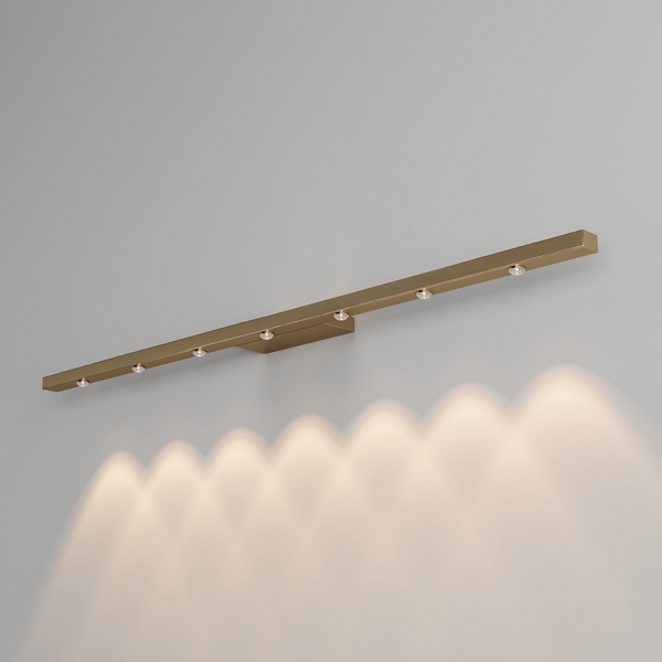 Изображение товара Настенный светильник светодиодный Elektrostandard Artline 40162/LED латунь