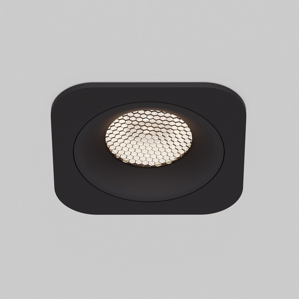 

Светильник встраиваемый светодиодный IP44 Elektrostandard Tetro 15276/LED 10W 4000K черный IP44, Tetro 15276/LED